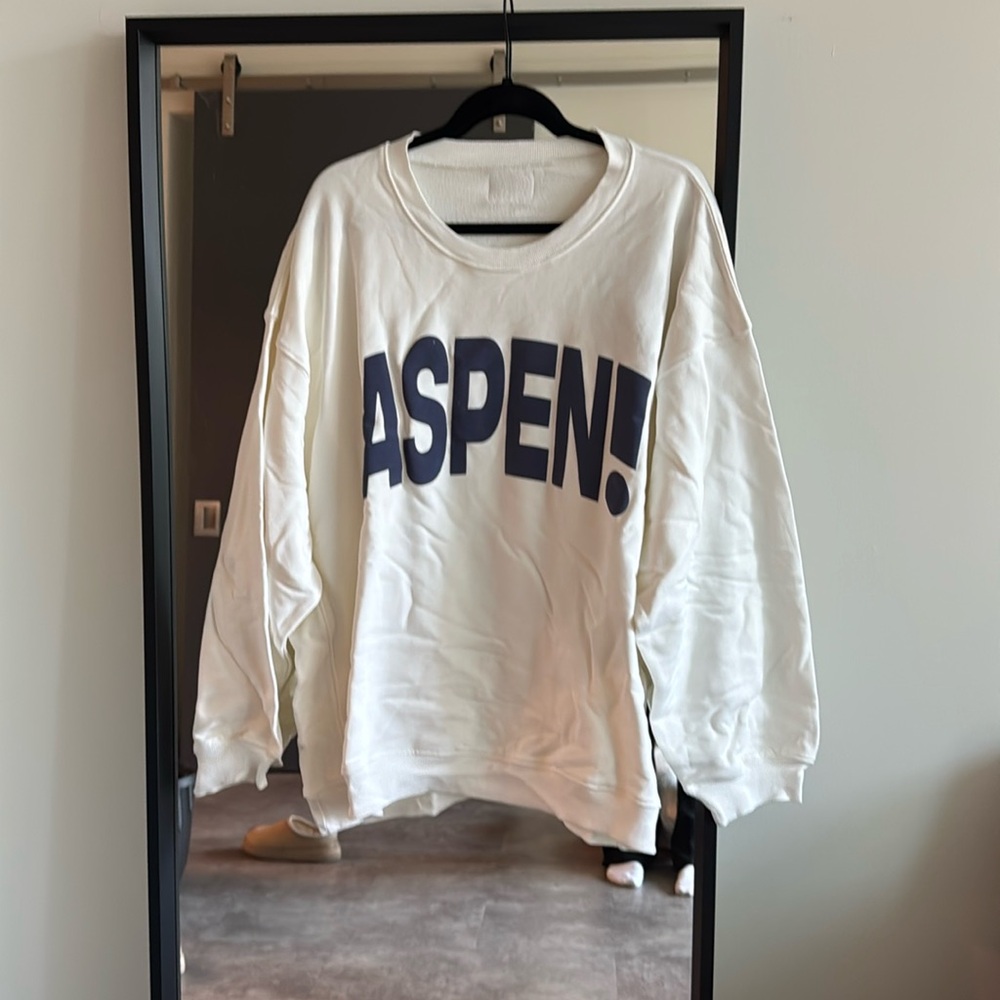 Daily Drills Unisex Oversized Aspen Crewneck